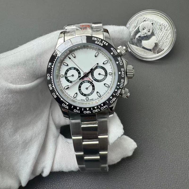 Panda Eye Daytona Men's Mechanical Watch Yacht Luminous Three Eyes Six Needles