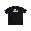 Converse T Shirts Men's Black Crew Neck Moderate Straight Fit 10025877-A02