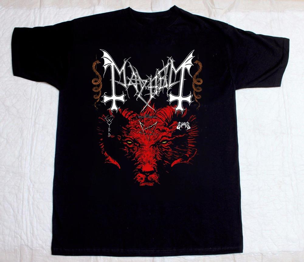 Mayhem Band Short Sleeve Cotton Black All Size Unisex T Shirt C094 Unisex T-Shirt