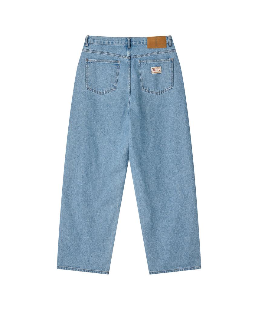 Iuteu Archive Label Denim Pants / Light Indigo