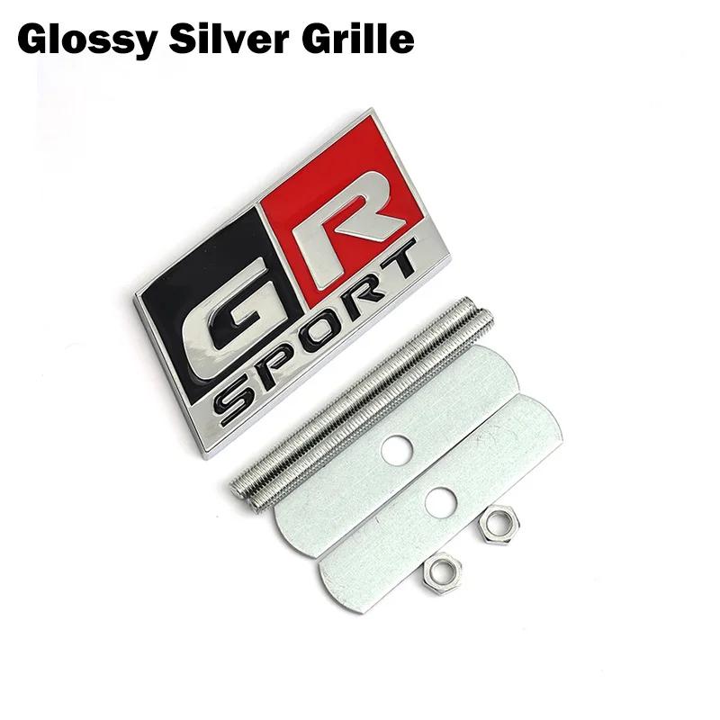 HAX1 OTOKIT Car Sticker GR Sport Decal Front Grille Emblem Badge for Toyota HV YARiS RZ RC RS Prius Lexus Harrier GRMN Logo Stickers