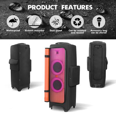 Portable Speaker Dust Cover Carrying Case Waterproof Travel Protective Storage Bag for JBL PartyBox 1000/710/520/320/310/120/110