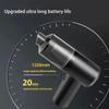 Handheld Car Vacuum Cleaner Powerful Wireless Dust Collector USB Rechargeable Portable Cleaning Appliance for Home and Auto