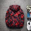 Jaqueta Moletom Camuflada Casual Masculina Primavera Outono Homem Roupas Impermeáveis Casaco Corta-vento Masculino Roupa Exterior 5XL