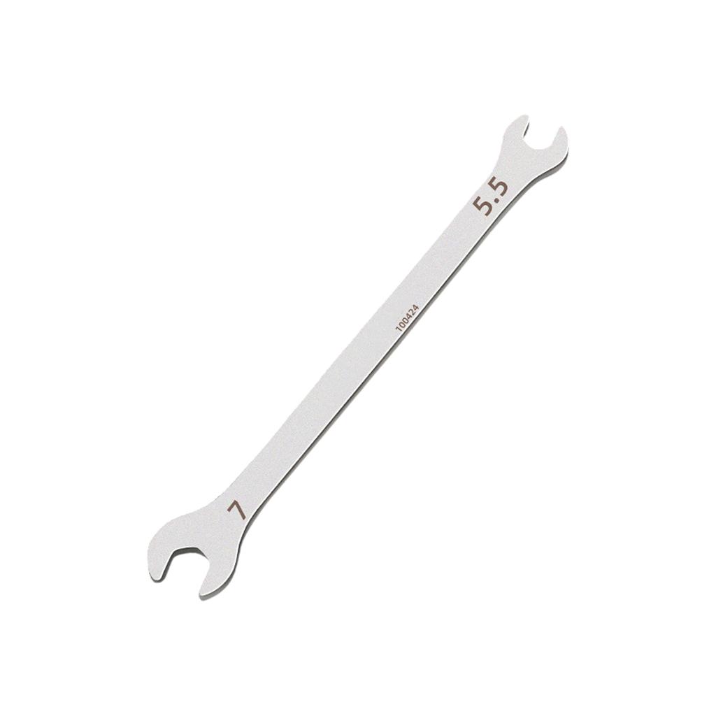 Dual Headed Slim Wrench Open End Spanner High Strength Carbon Steel Repair Tool for Tight Space and Versatile Nut Size