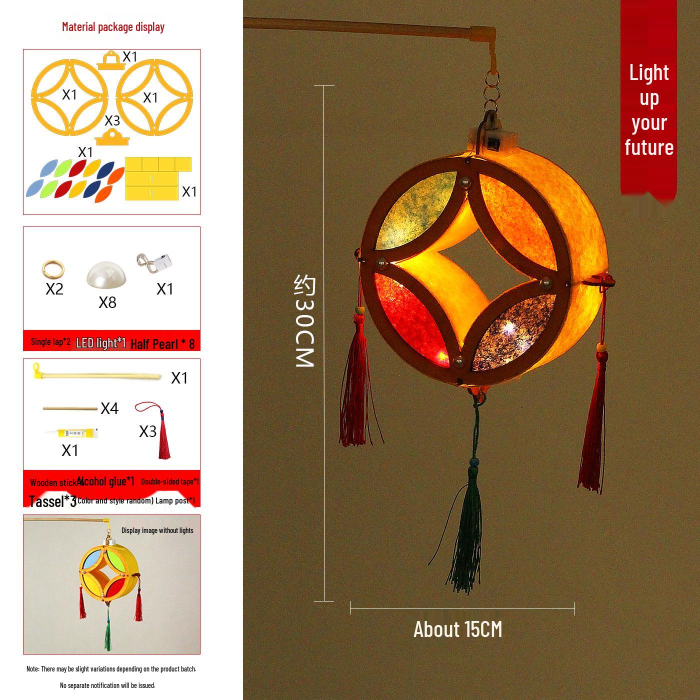 Handmade DIY New Year 2026 Activity Kit: Horse Year Festival Lanterns for Kids
