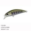 ALASICKAHot 38mm 3.2g Mini Sinking Minnow Fishing Lures Jerkbaits Peche Artificial Bait Wobbler Lure for Trout Bass Carp Fishing