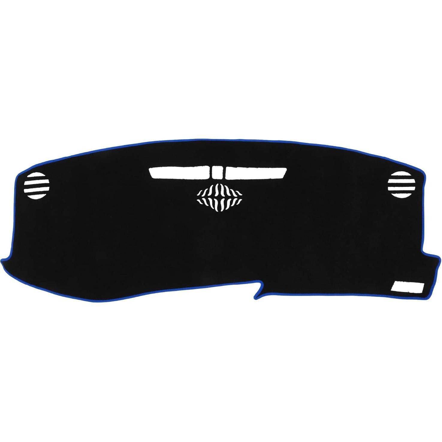 Dashboard Cover Compatible for Cadillac XT5 2016-2020, Non-Slip Polyester Black Dash Cover Mat Dash Board Protector Cover синий