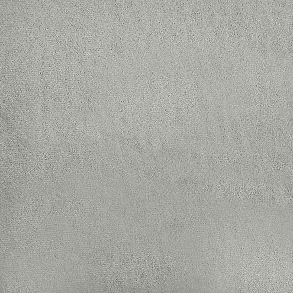 Sofa Cushions 2 Pieces Light Grey 145 X 40 Cm Fabric