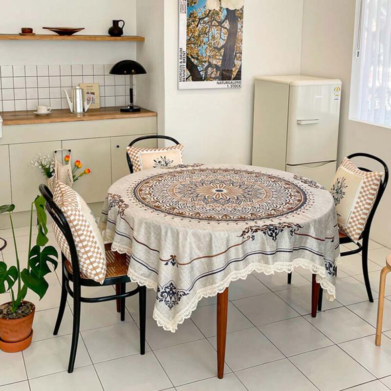 Lace Ethnic Softy Tablecloth