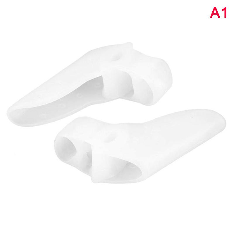 

Профессиональный дизайн, разделитель для маленького пальца с тремя отверстиями, силиконовый детский протектор для пальцев ног