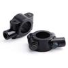 2pcs Black Motorcycle Handlebar Mirror Mount Motorcycle Mirror Mount Bracket  For Motorcycle
