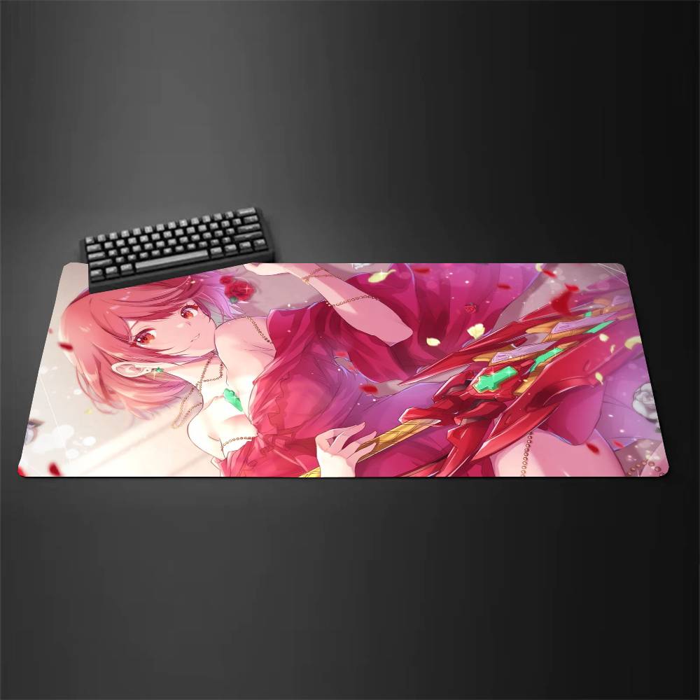 Pyra Animated Game X-Xenoblade Chronicles X Mousepad Mouse Mat Desk Mat With Pad Gaming Accessories Prime Gaming XXL Keyboard