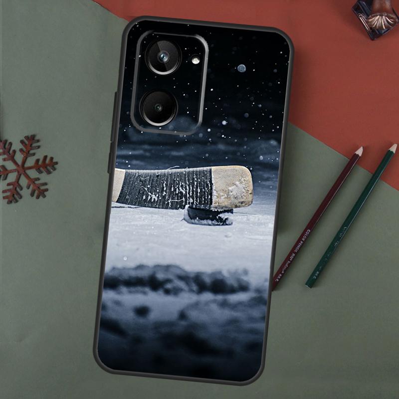 Play Ice Hockey Case For Realme C55 C51 C75 C63 C61 C53 C35 C65 C67 C71 11 12 13 14 15 Pro Plus GT6 GT7 Pro