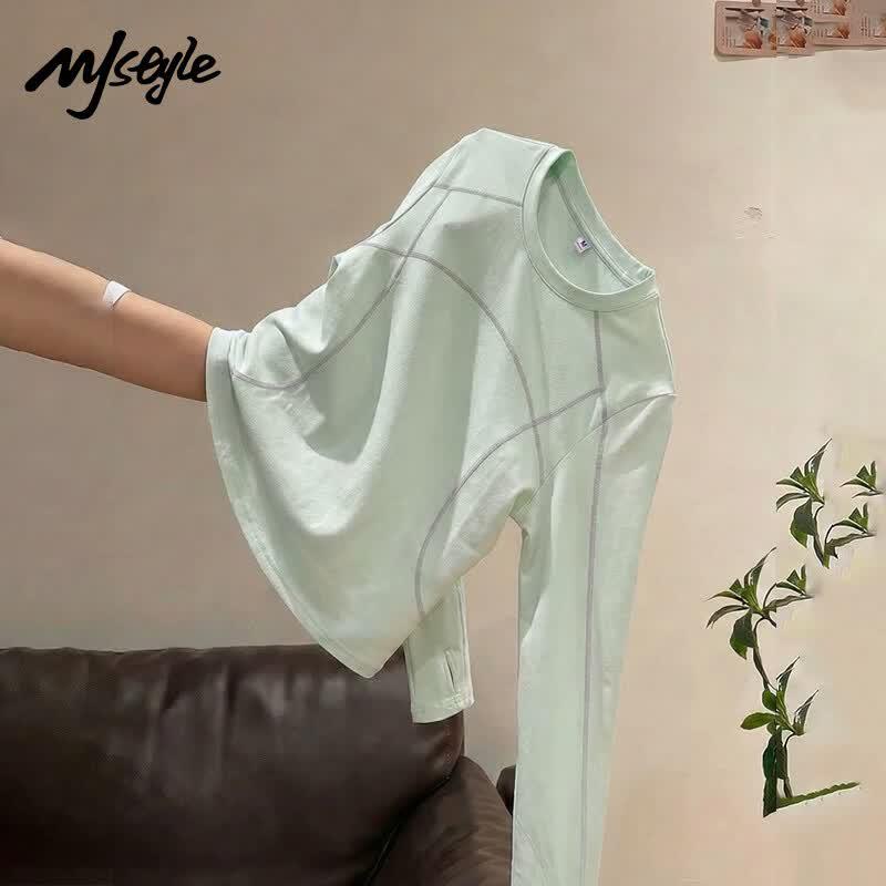 MJ STYLE Women's Quick-Dry Long Sleeve Sport T-Shirt