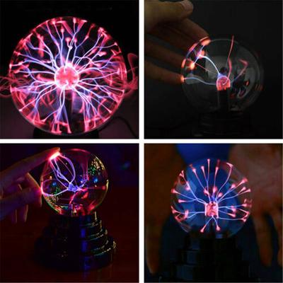 Glass Magic Plasma Ball Light Large Table Lights Sphere Night Lamp Touch Us