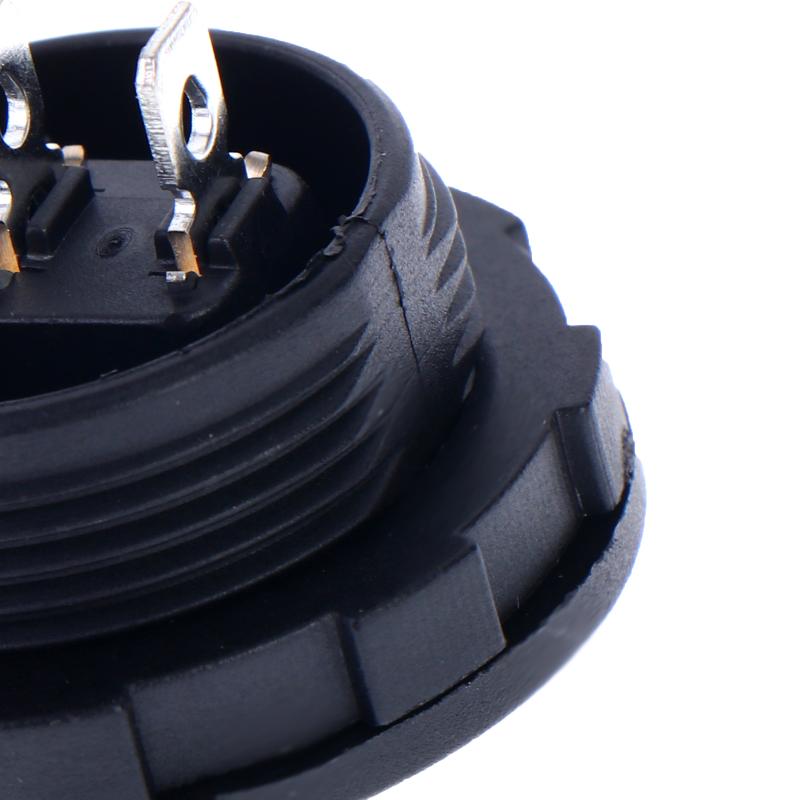 Round Led Switch 16A 12V Dc On/Off Spst 3Pin For Car Truck Dashboard Dash Rocker Boat Marine Off-Road Vehicle Control