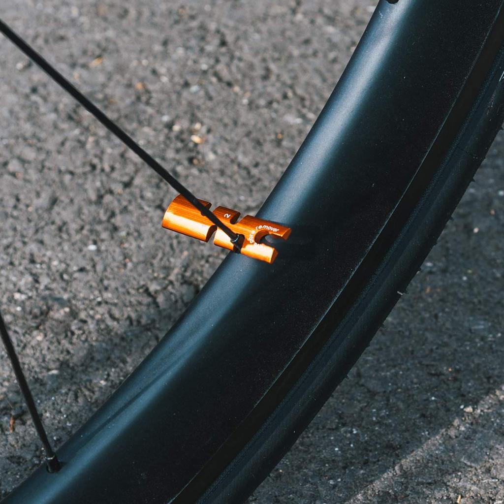 Granite Stash RCX Kit Compact bicycle tool that can be installed inside the steerer compression plug model Multi-Tool - tube, (orange)