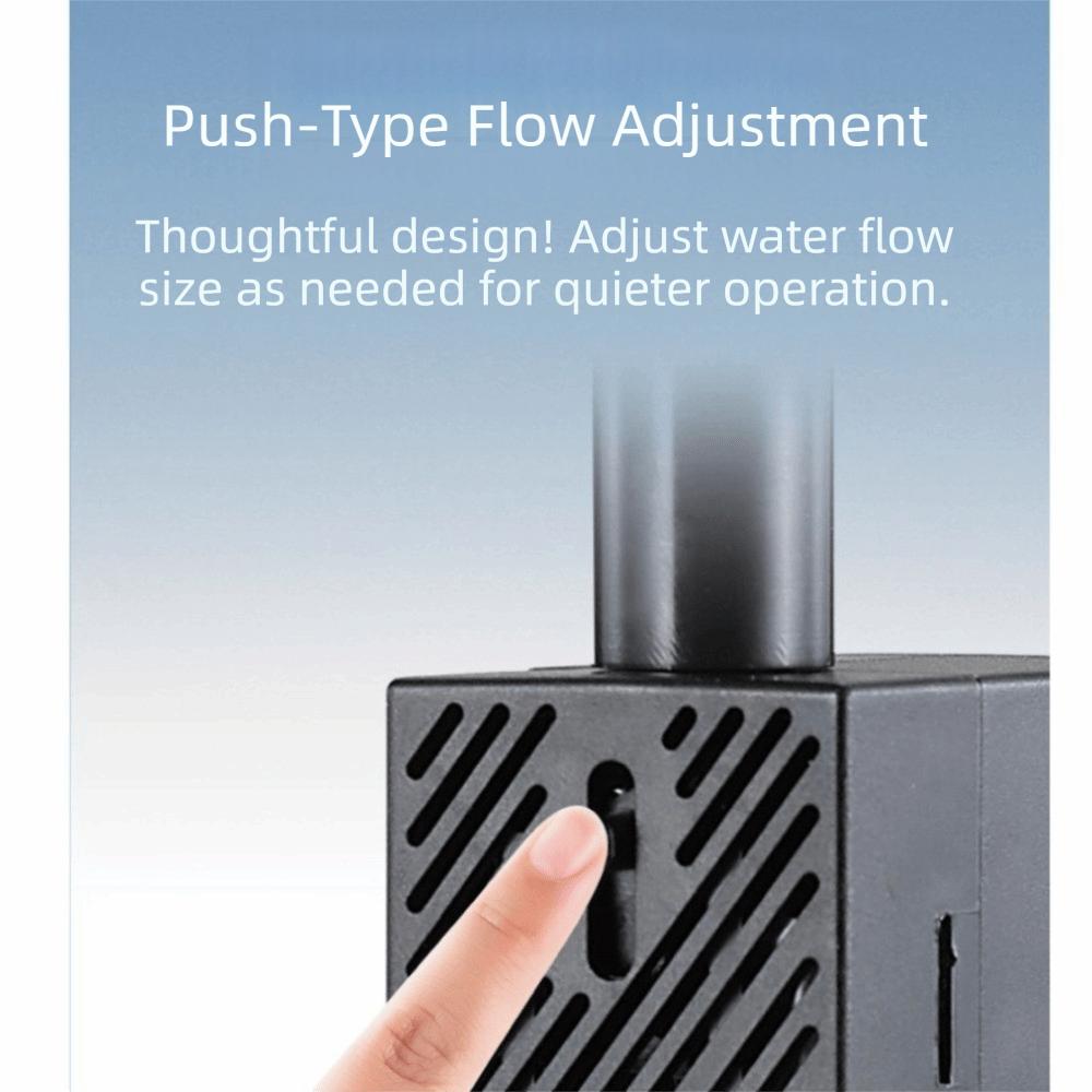 Rotary Spray Fish Tank Aerator Low-Water-Level Submersible Pump Turtle Tank Wave Pump Fish Tank