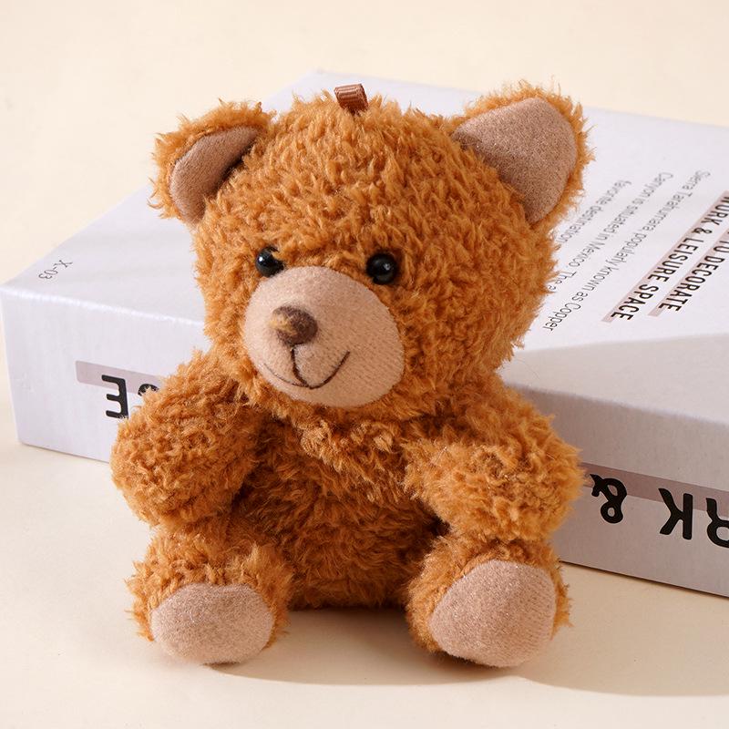 

Милый плюшевый мишка, игрушка, кукла, фигурка: Подарок - Шарм для сумки и подвеска для рюкзака для девочек 11cm