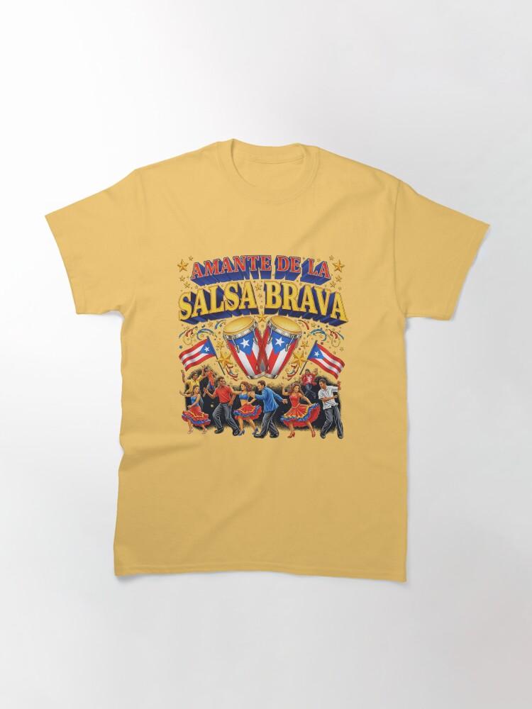 Héctor Lavoe Maracas Bongoes Congas Puerto Rico Amante Salsa Brava Classic T-Shirt