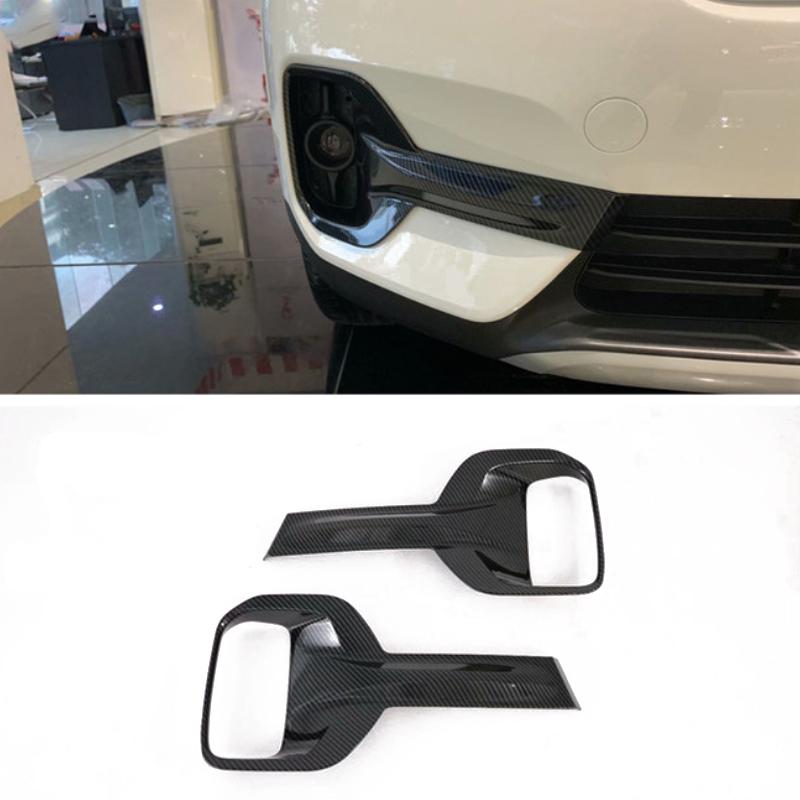 For Kia Seltos    ABS Front rear Fog light lamp Trim Cover Reflector Foglight Lamp Cover Sticker Accessories
