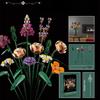 Eternal Artificial Flower Home Decor Building Block Model Brick Moc Bouquet Rose Toy DIY For Women Girls Gift For Mom Girlfriend