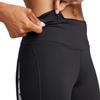 Nike Fast Large Logo Print Mid-Rise Pocket Design Leggings Women leggings Black FN3268-010
