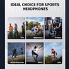 Real Bone Conduction Bone Conduction Headphone Bluetooth Headset  for Running Cycling Swimming