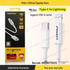 PISEN 20W PD Fast Charging Cable Set for iPhone 12/13/11/XS Max