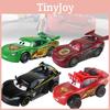 Alloy Racing Car Toy Collection Featuring Mater Orange Bad Guy And Lightning Mcqueen