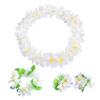 Cloth For Women Gift Hawaiian Style Wristband Garland Necklace Headband Performance Accessories