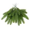 28CM 3 fork double-sided Christmas pine branch imitation tree Christmas tree Christmas wreath gift box decoration accessories