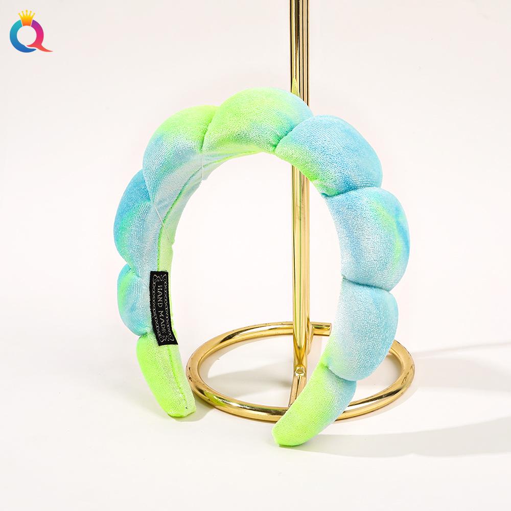 Fluffy Sponge Headband High Cranial Top Spa Headband Headband Headpiece