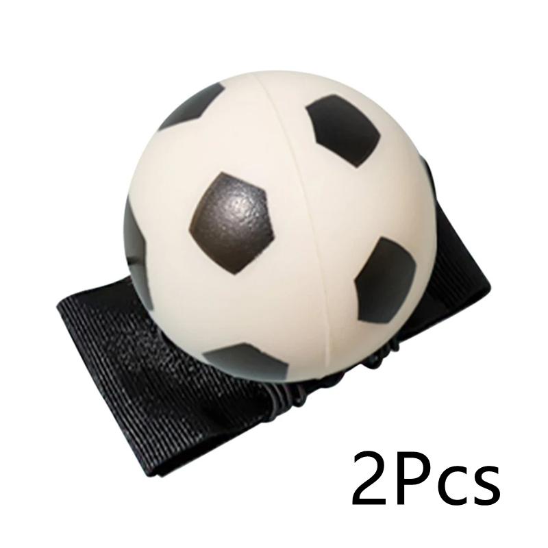 2 Stück Handball Handgelenkbälle Krafttraining Schwungbewegung Elastizität Schwammgummi Rückprall Partygeschenk für Teenager Erwachsene