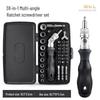 38-in-1 Multi-function Ratchet Screwdriver Set for Household Repairs