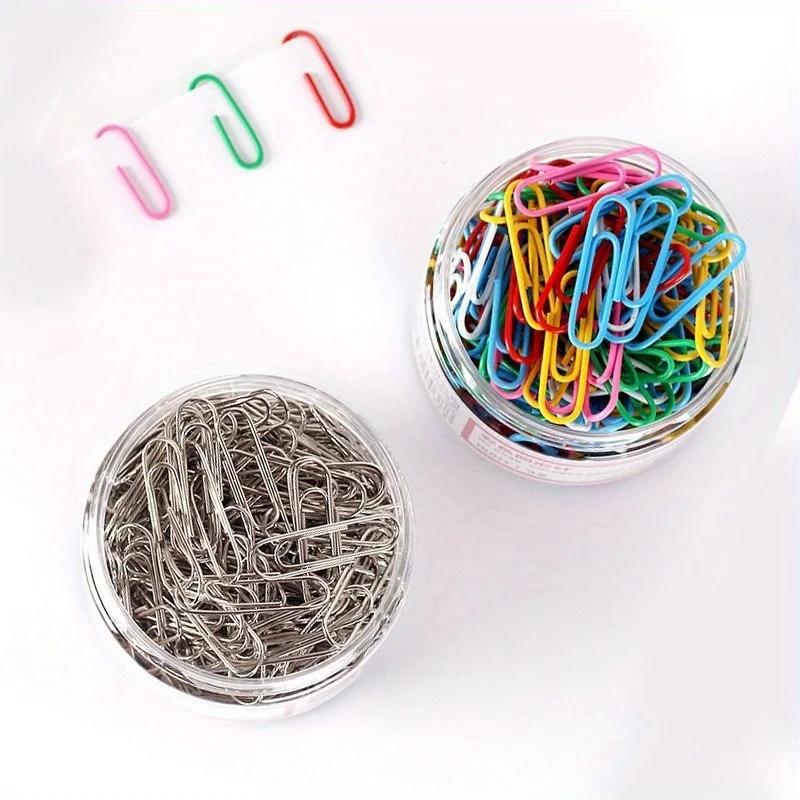 200/300pcs Small Paper Clips - Office and School Essentials - Perfect for Organizing and Holding Together Important Documents