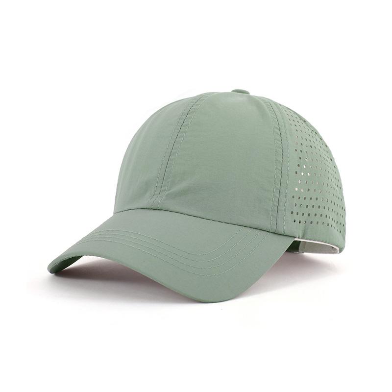 

Women Ponytail Hats Summer Quick-dry Baseball Cap forTeenager Girls Sun Hats Casual Sports Mesh Woman Summer Hat Outdoor Travel зелений
