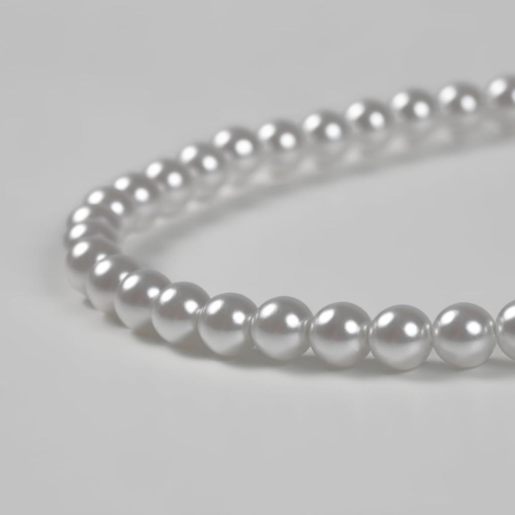 [MIONO] [AIR SEVEN] Pearl Magnetic Necklace Pastel Color - Relieves Stiff Shoulders, Promotes Blood Circulation, Stylish, Medical Device, Made In