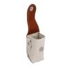 S Pouch Portable PU   Metal Button Fashion     Holder for   Fans Supplies
