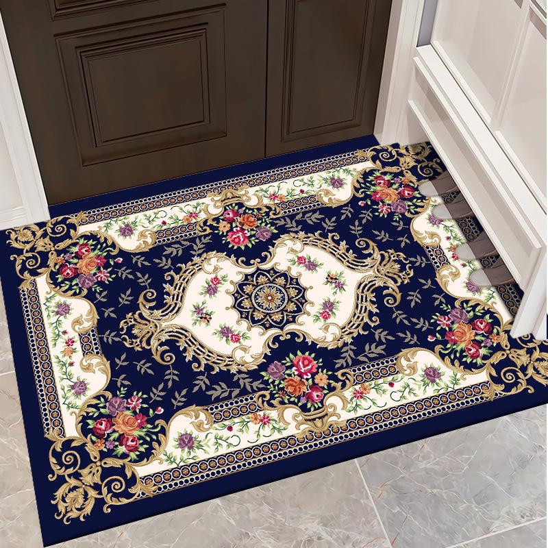 Vintage Living Room Carpet Ethnic Style Bedroom Bedside Carpet Hotel Homestay Fully Carpeted