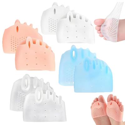 2 Pairs Toe Separator Silicone Bunion Corrector for Women Men Pain Relief