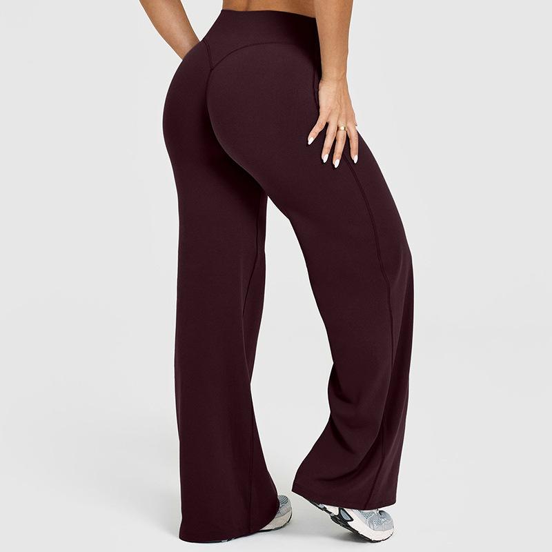 Yoga Pants Women's Long Pants High Waist Straight Pants Loose and Thin Yoga Clothes Sports Outdoor Fitness Clothes Women