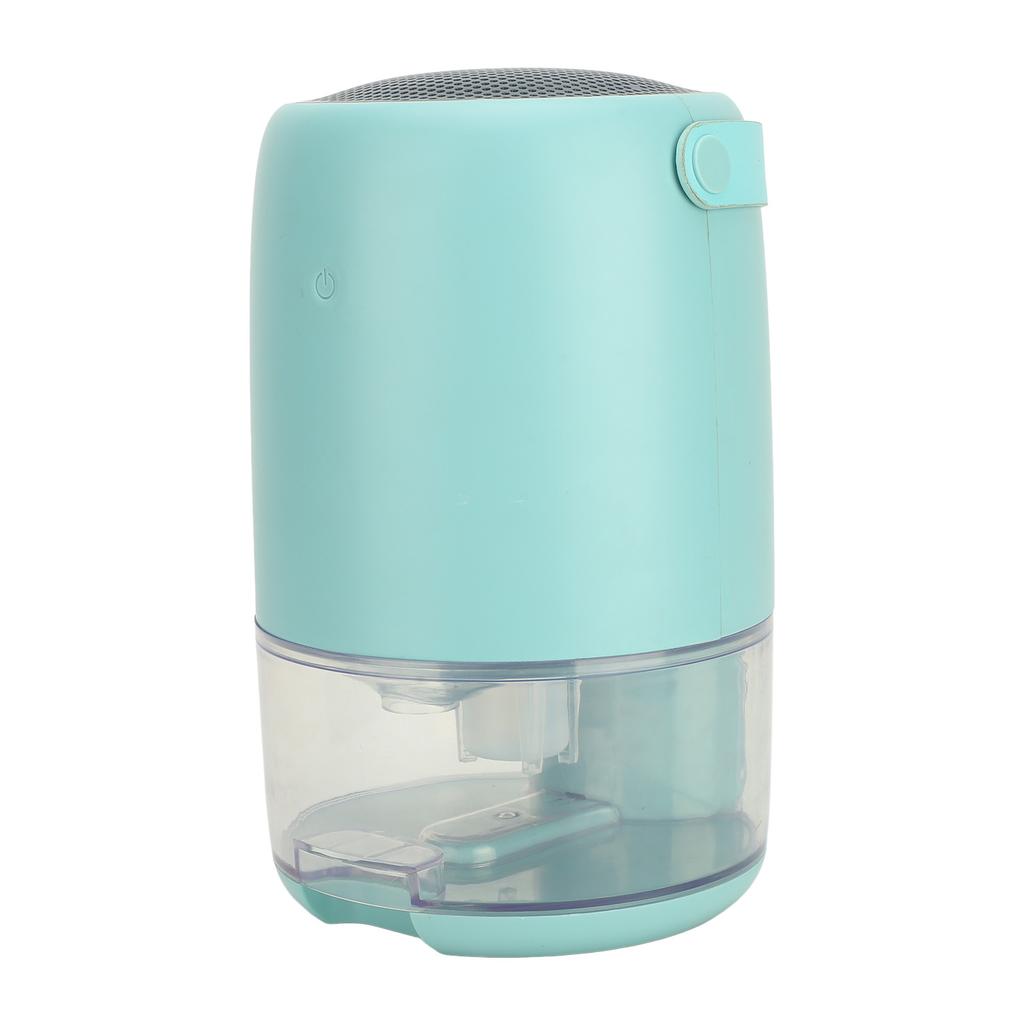 Small Dehumidifier Quiet Touch Control Digital Display 1100ml Removable Water Tank Bedroom