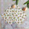 20 Sheets, Bee Colored Tissue Paper, Party Event Table Decoration Square Paper Towels