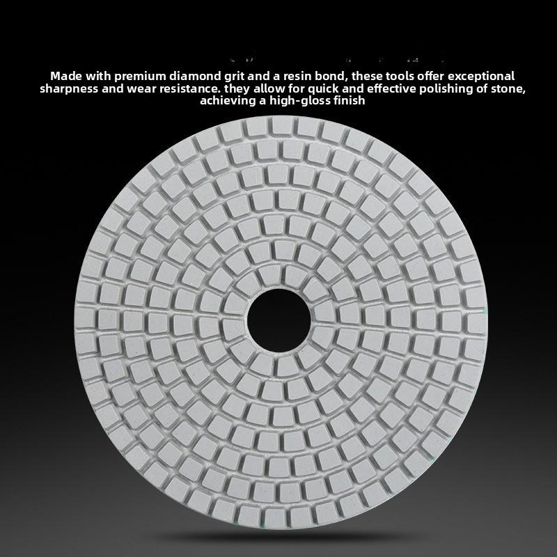 3/4 Inch Diamond Wet Polishing Pads, Marble Stone Soft Grinding Disc