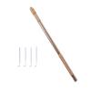 4 Lace Wig Knitting Crochet Hooks 1 Brass Lace Front Support Wig Ventilation Needles Needles, + Holder,