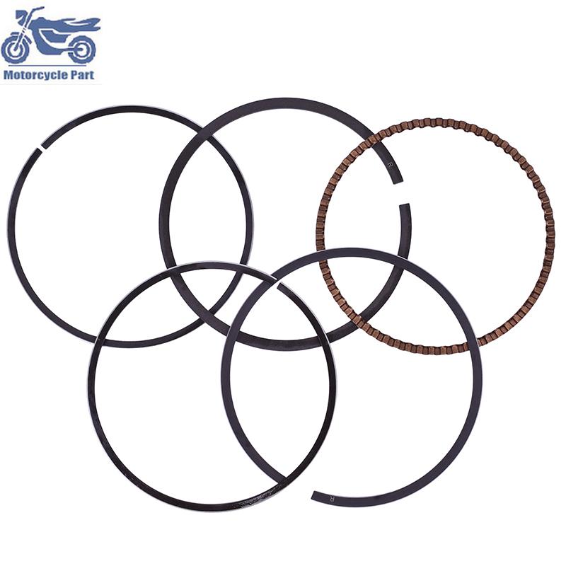 64mm 64.25mm 64.5mm STD +25 +50 Motorcycle Piston Ring For Honda NT400 Bros 1987-93 Shadow 400 2002-05 VRX400 Steed 400 1990-97