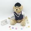 Plushie Dolls Pilot Bear Plush Toy Bedroom Decor Flight Attendant Doll  Baby Toddlers