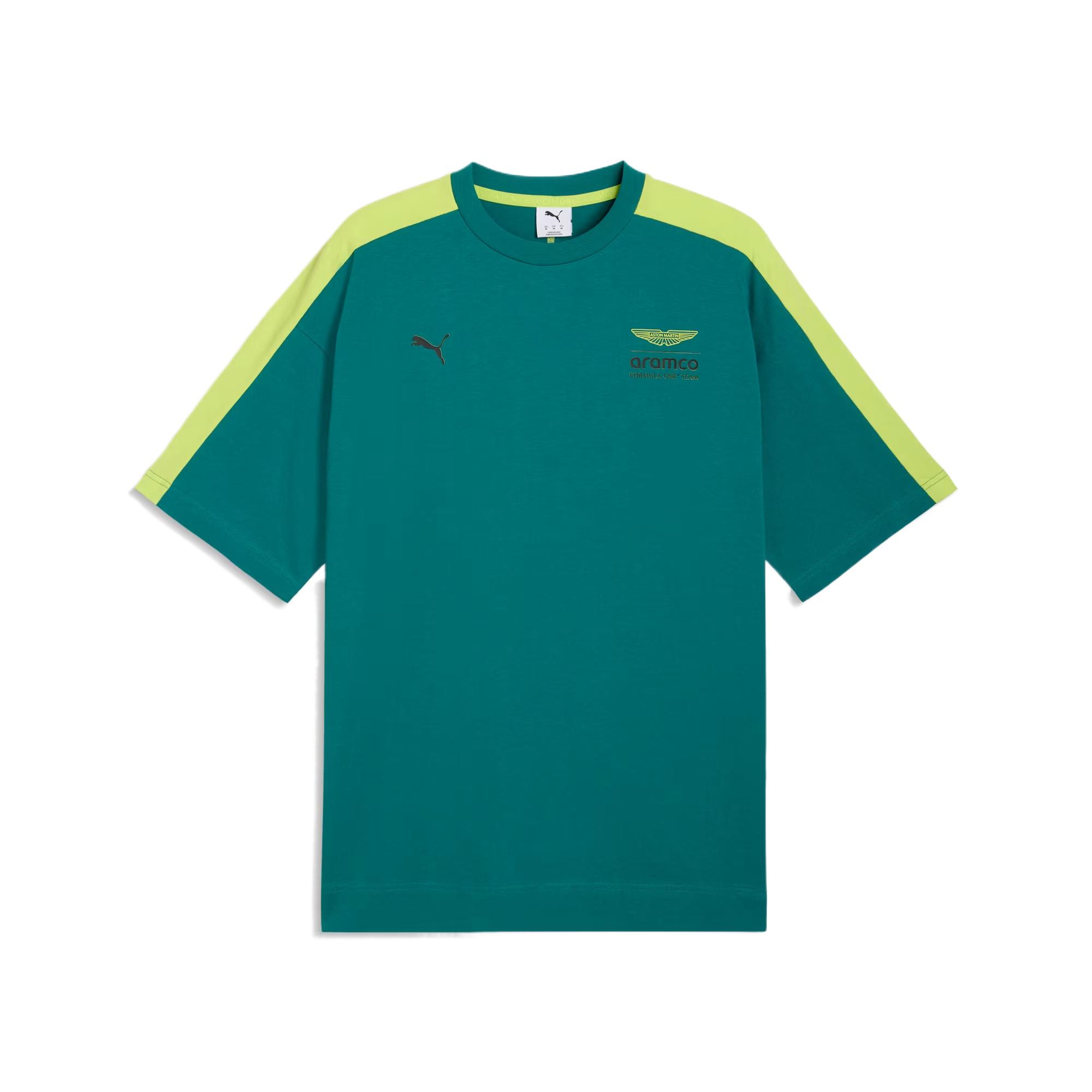 Puma Loose Single-Sided Knitted Fabric Round Neck T-Shirt Men tops 635379-04 M